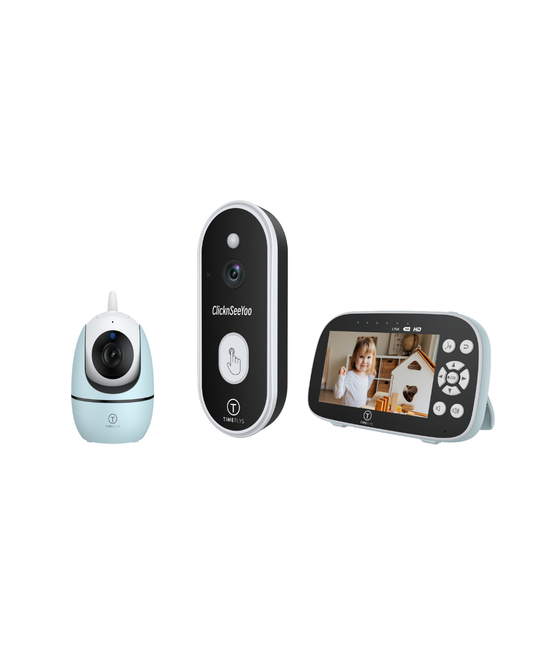 ClicknSeeYoo - Video Door Phone with Baby Monitor Combo Set