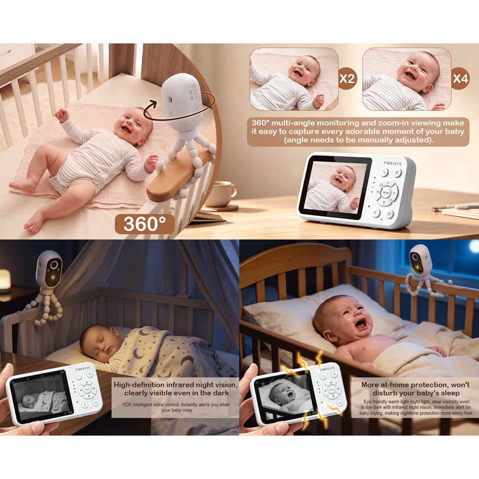 Z280L - 2.8 Inch Video Baby Monitor