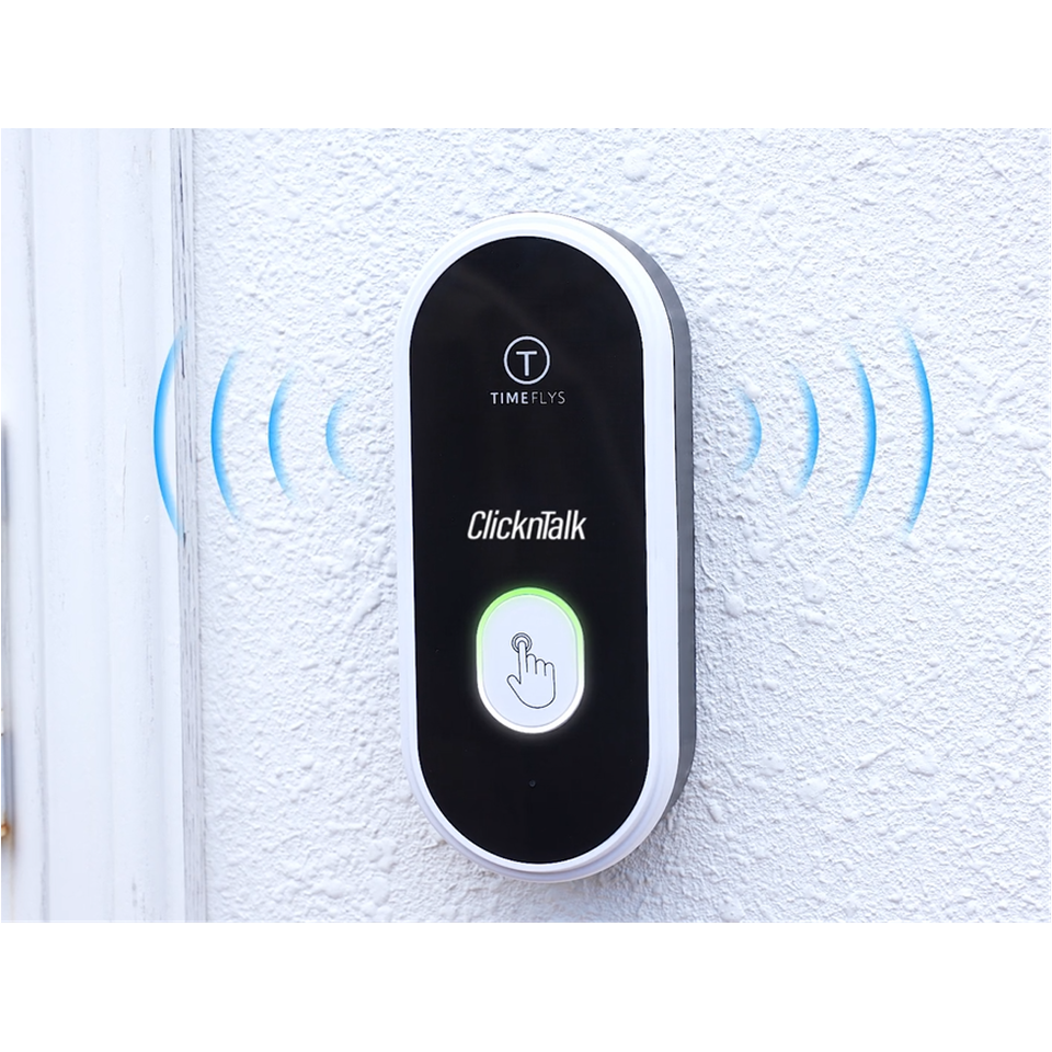 ClicknTalk Audio Door Phone with Baby Monitor Combo Set