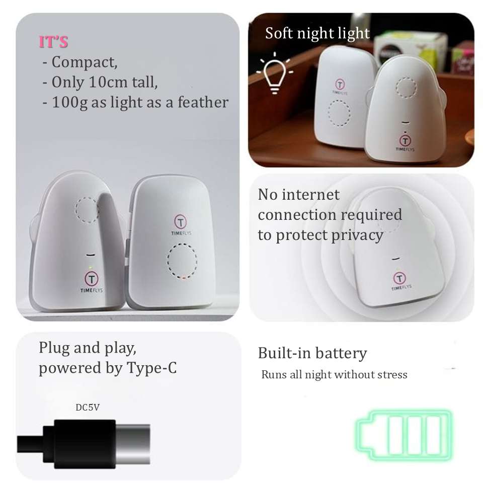 PRADO - Smart Audio One-way Baby Monitor