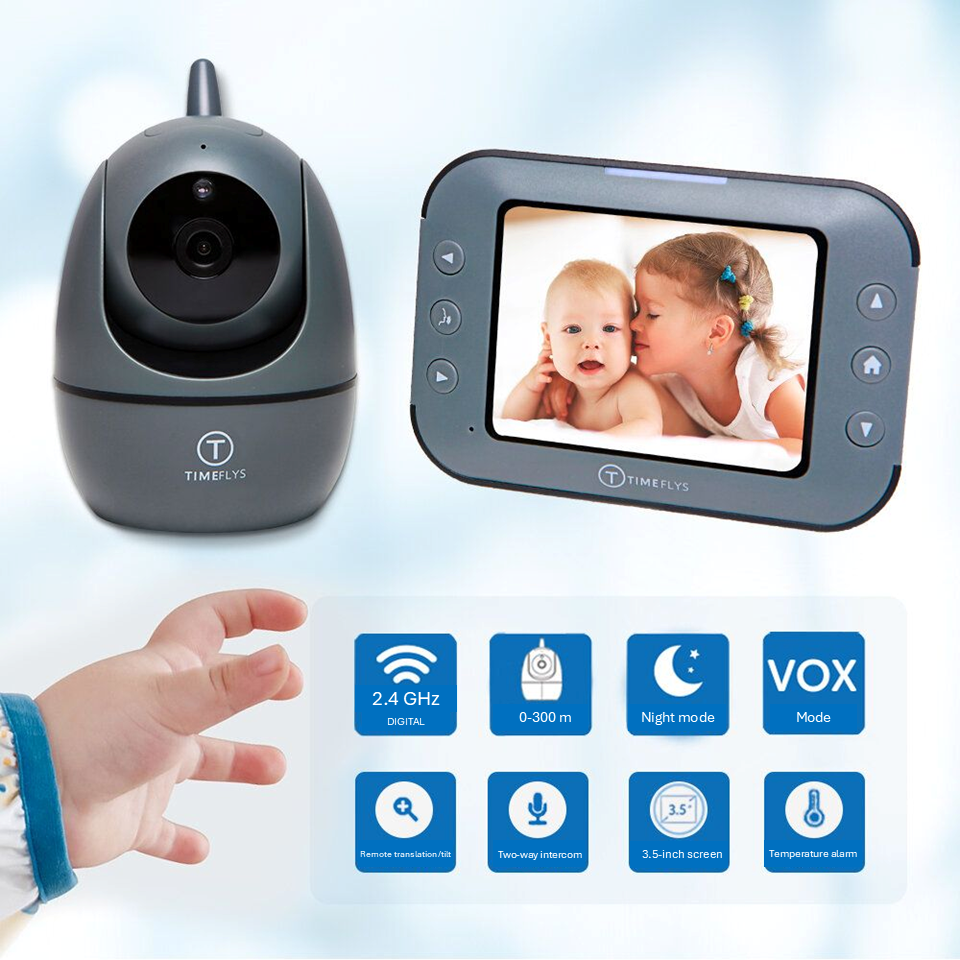 S350H - 3.5 inches Smart Digital Video and Voice Baby Monitor