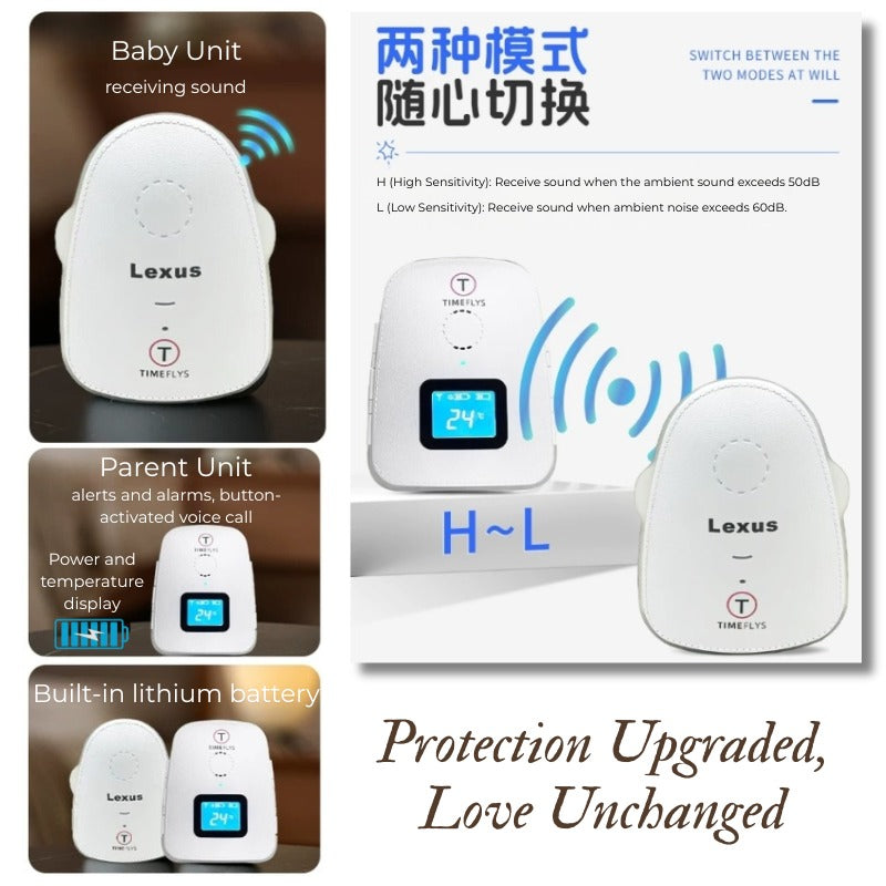 LEXUS Smart Audio Baby Monitor