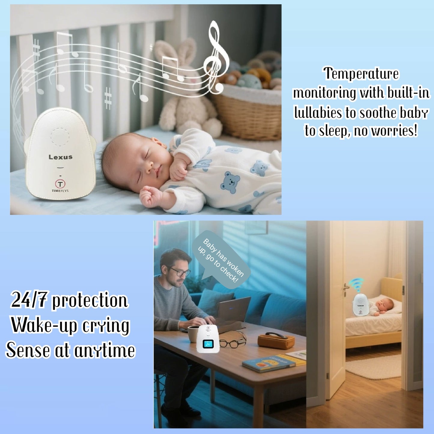 LEXUS Smart Audio Baby Monitor