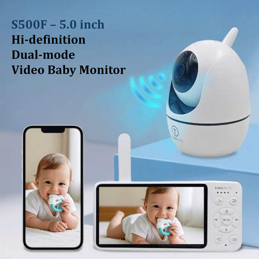 S500F - 5.0 inch Hi-definition Dual-mode Video Baby Monitor