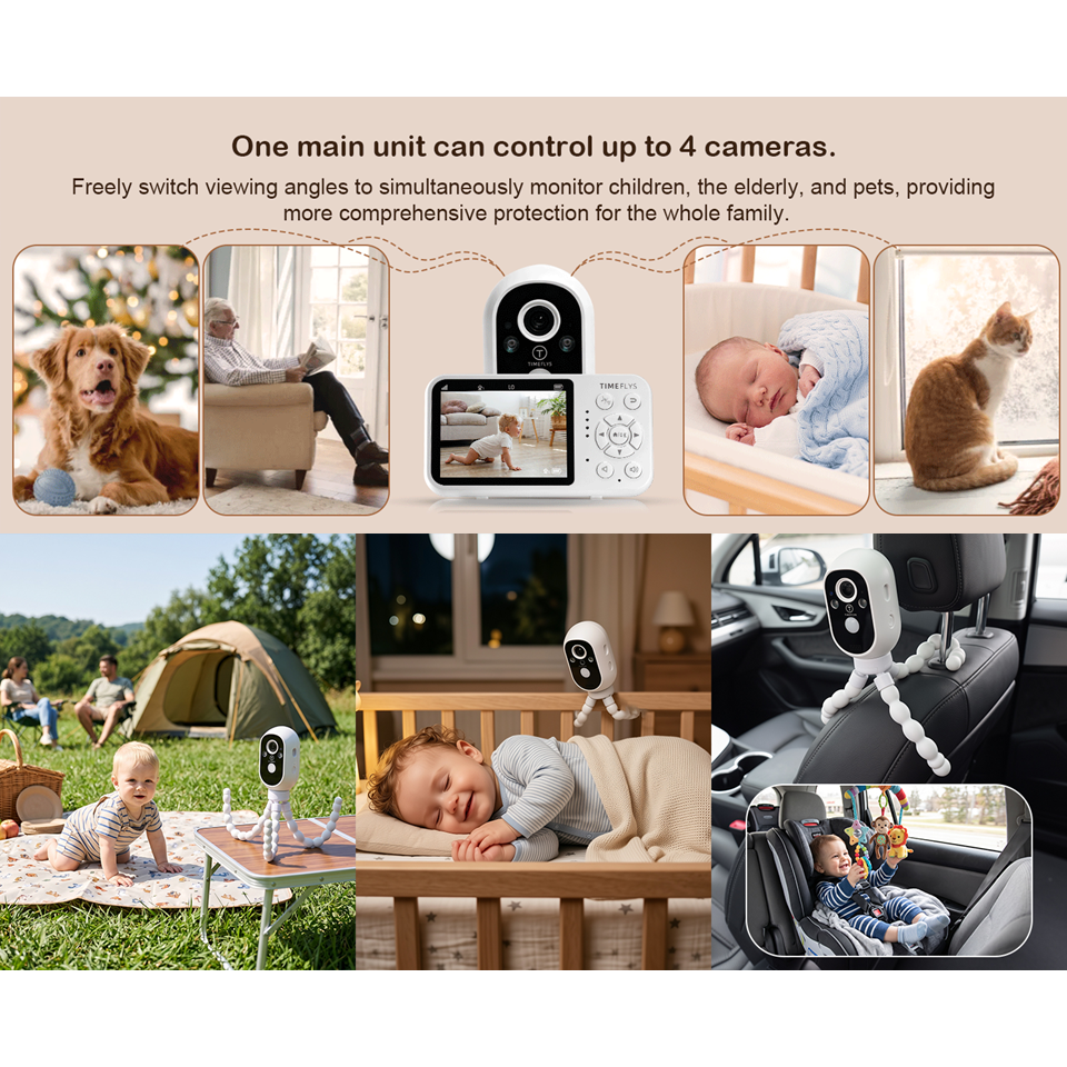 Z280L - 2.8 Inch Video Baby Monitor