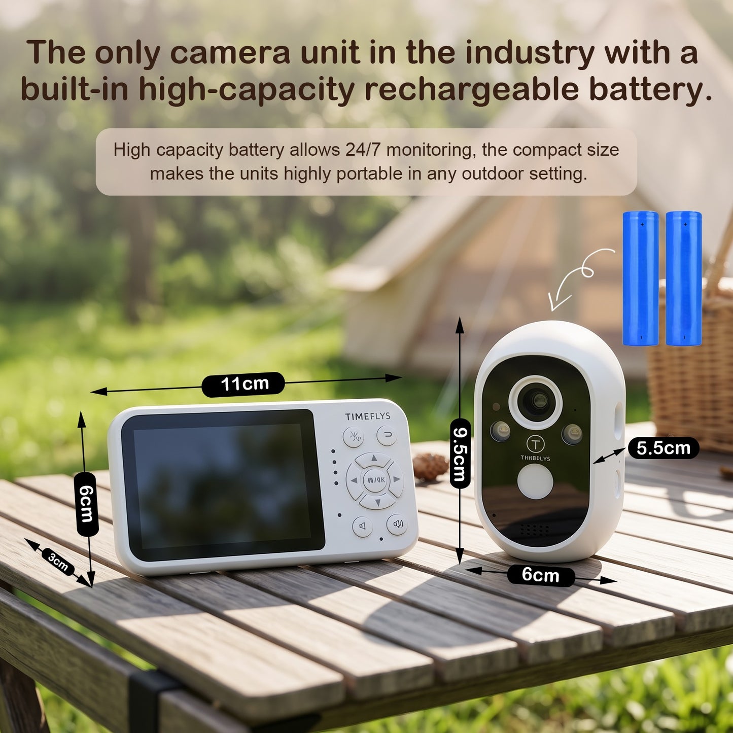 Z280L - 2.8 Inch Video Baby Monitor